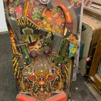 Classic Flash Gordon Pinball Playfield